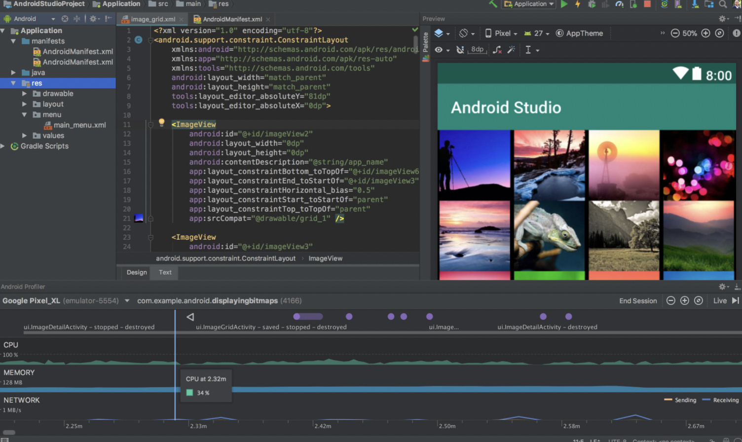 Android Studio for app reskinning