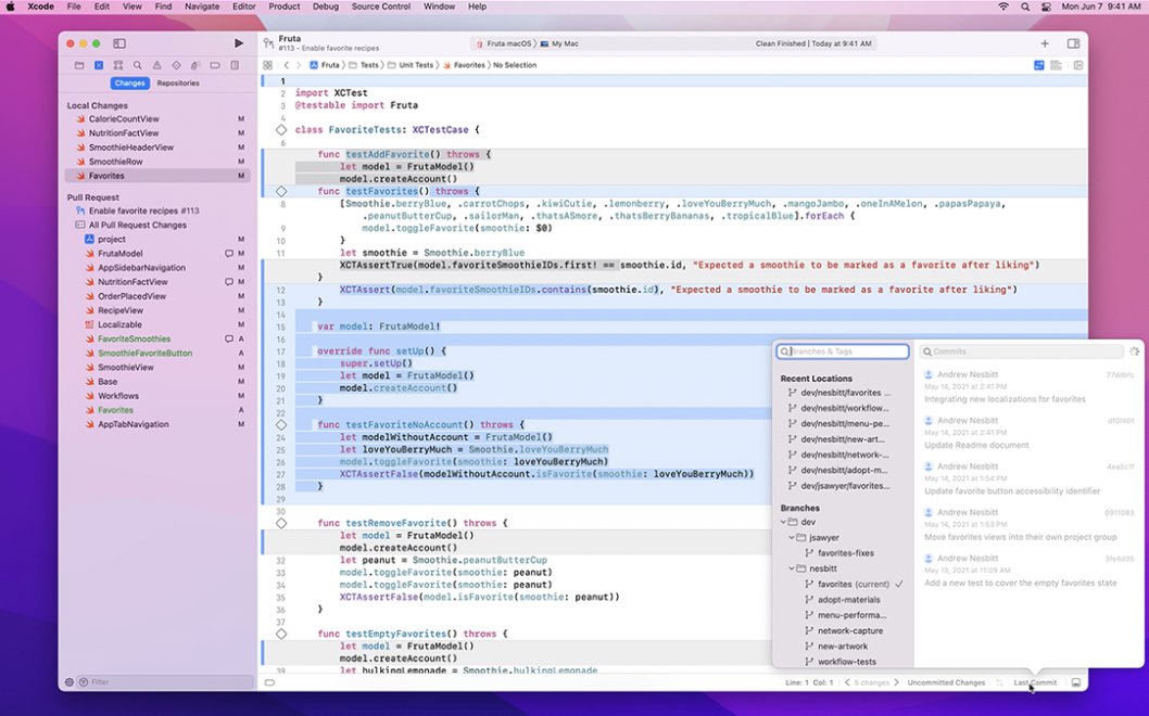 XCode interface for iOS developers
